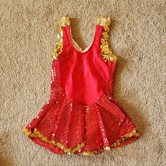 Children's Cheer Leader Majorette Halloween Dance costume dress boot covers - Picture 9 of 11